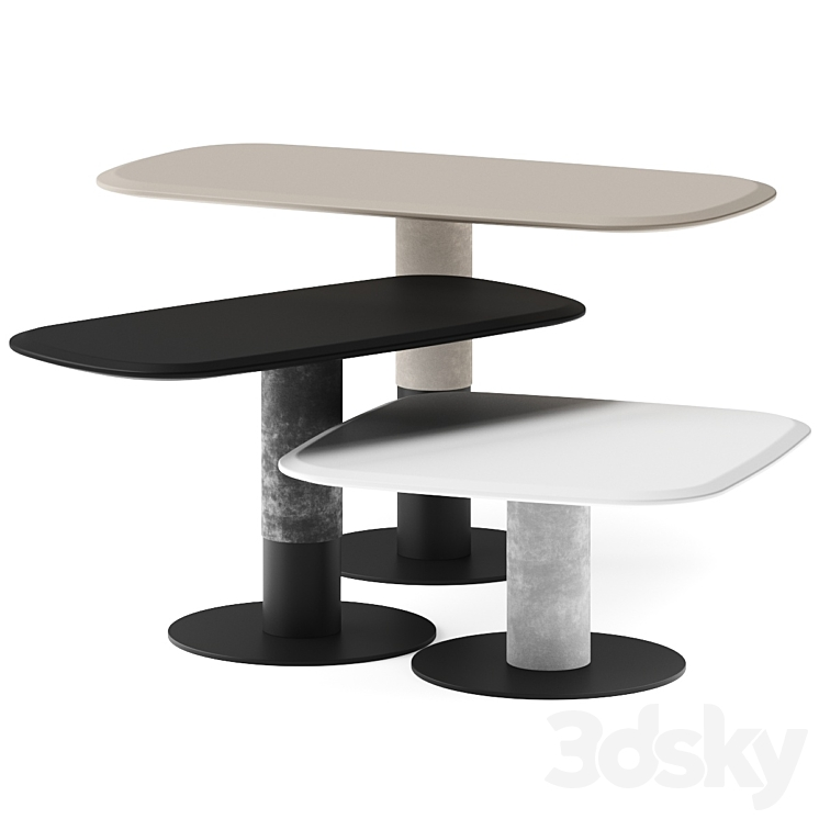 ART NOVA DYNAMIC COFFEE TABLES 