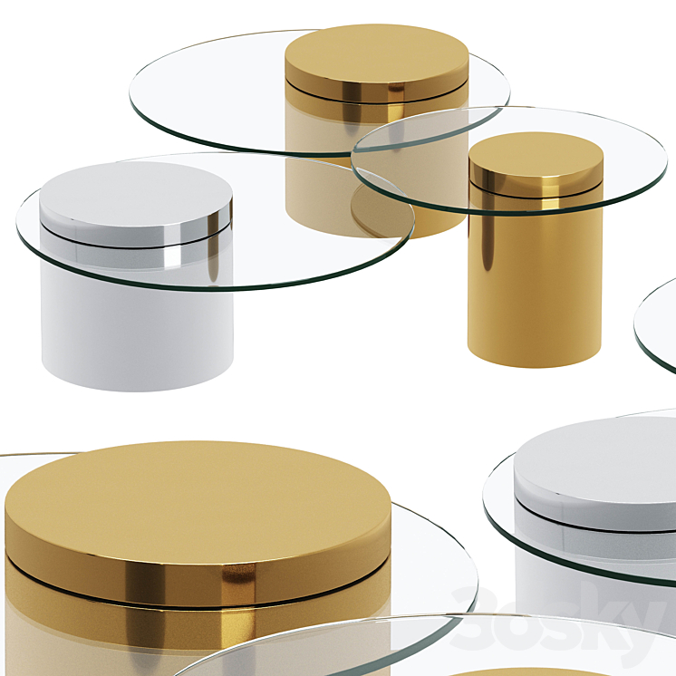 COFFEE TABLE EQUILIBRE EICHHOLTZ 