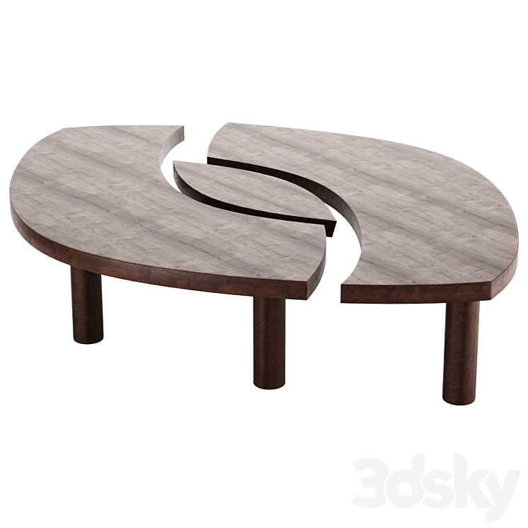 COFFEE TABLE PIERRE CHAPO T22C 1972 COFFEE TABLE 