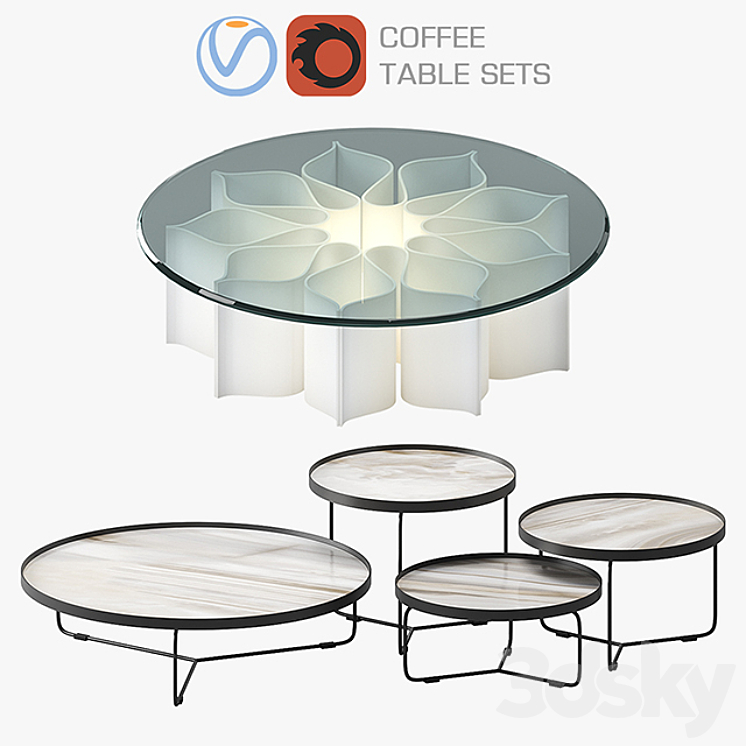 COFFEE TABLE SETS 