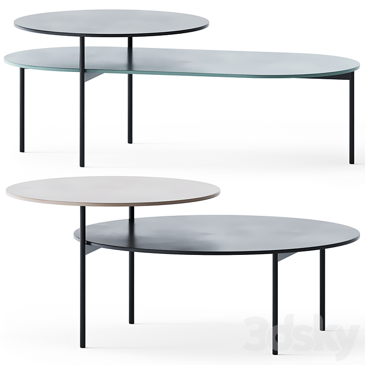 COFFEE TABLE TAVOLINO KIN C AND KIN O NOVAMOBILI 