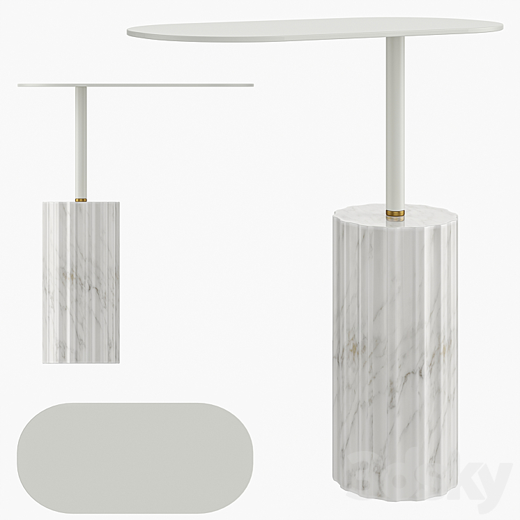 COLUMN SIDE TABLE APARENTMENT 