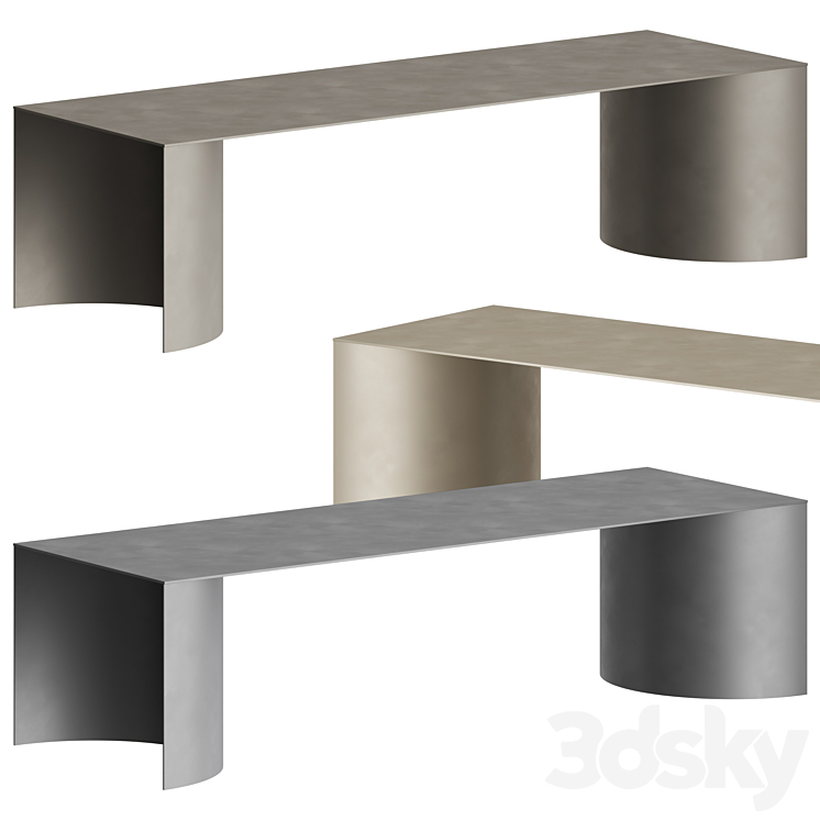 DE CASTELLI PLATEAUX OF MIRROR 