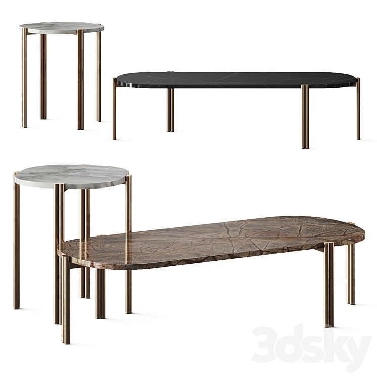 FANTI BOZZETTI MENEGON OFIUCO COFFEE TABLES 