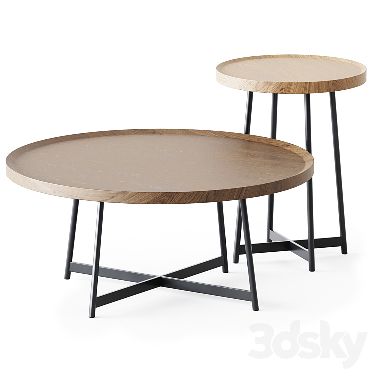 GWENETH ROUND COFFEE TABLE LULU AND GEORGIA 