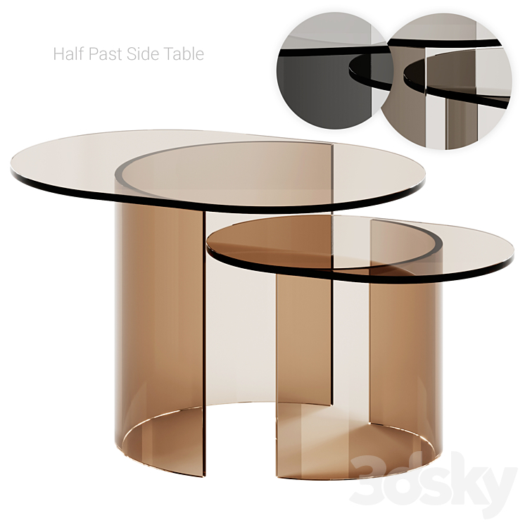 HALF PAST SIDE TABLE BLU DOT 