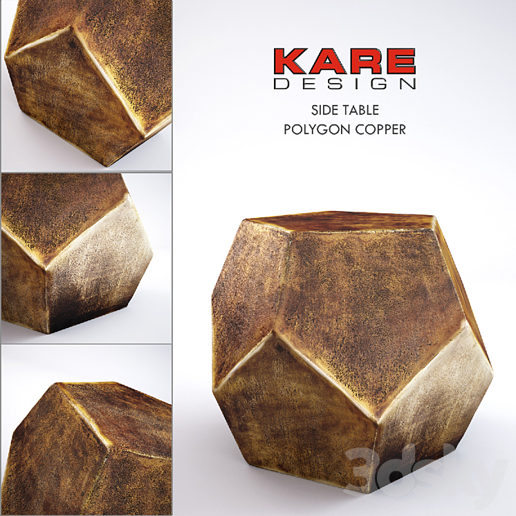 KARE POLYGON TABLE 