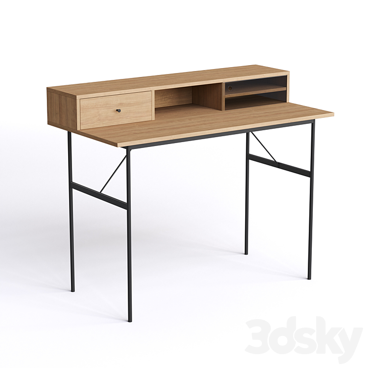 LA REDOUTE NYJO WRITING DESK WITH EXTENSION 