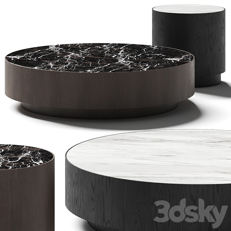 LASKASAS GOLD COFFEE SIDE TABLE 