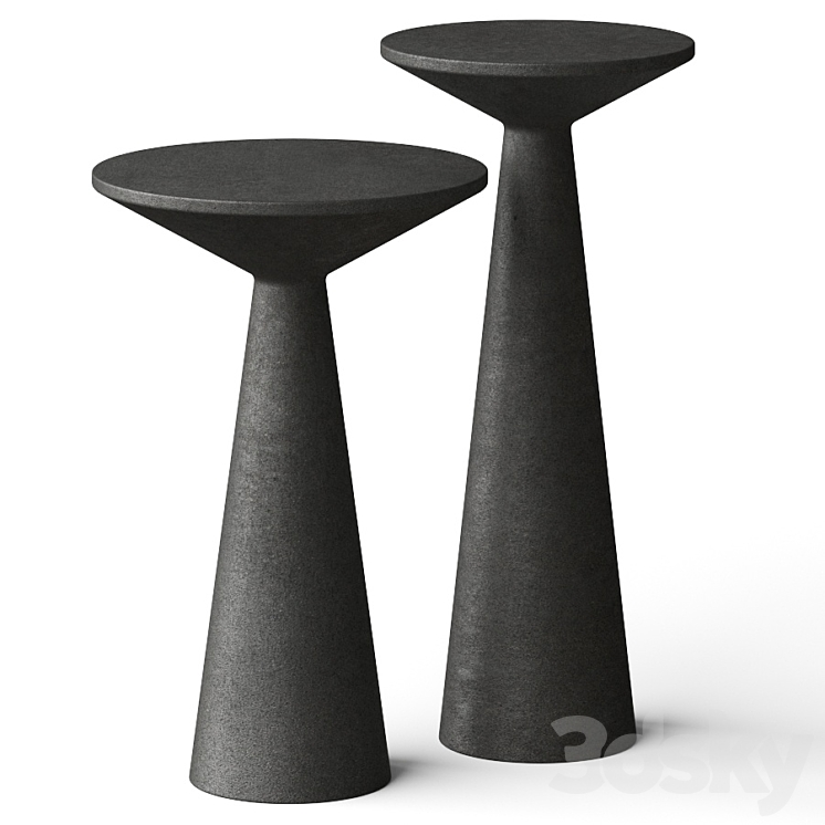LULU AND GEORGIA RAVEN SIDE TABLES 