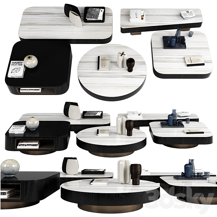 MINOTTI COFFEE TABLES MILTON 
