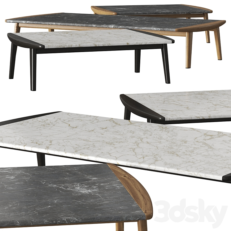 MINOTTI FYNN COFFEE TABLES OUTDOOR 
