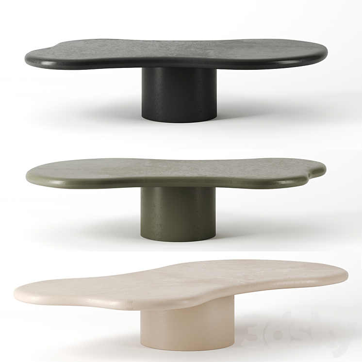 OUT OF LINE COFFEE TABLES BIEKE CASTELEYN 
