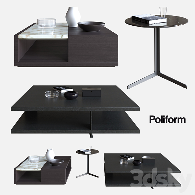 POLIFORM COFFEE TABLES BRISTOL CLASS BABA 