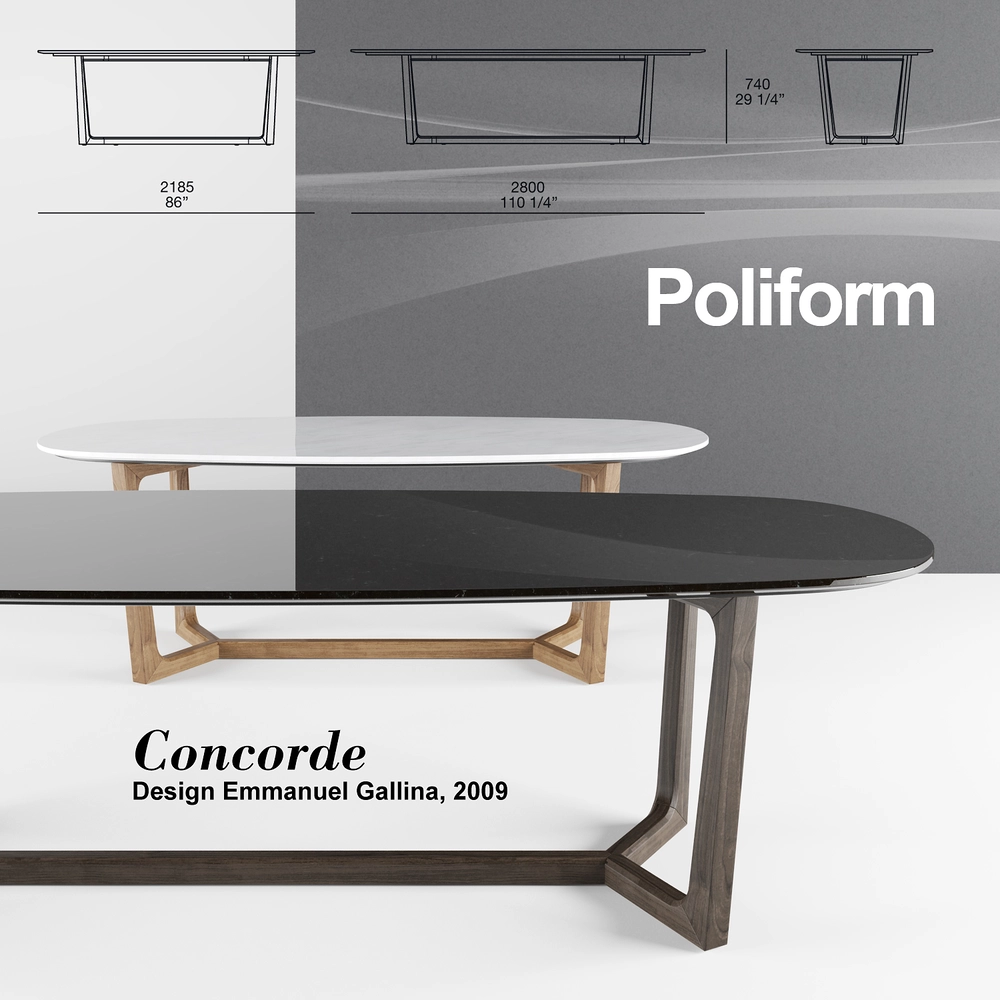 POLIFORM CONCORDE SET 2 