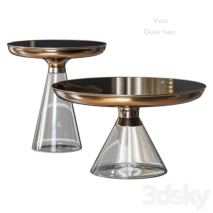 VASO GLASS COSMORELAX COFFEE TABLE 