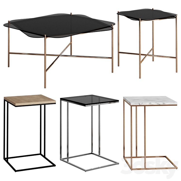 WEST ELM TABLES 3 