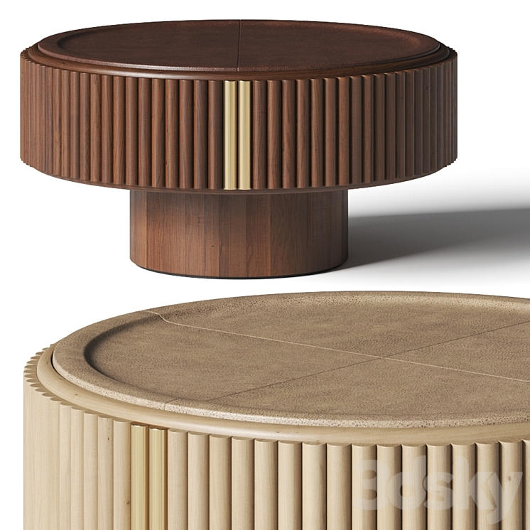 WOOD TAILORS CLUB ROBERT COFFEE TABLE 