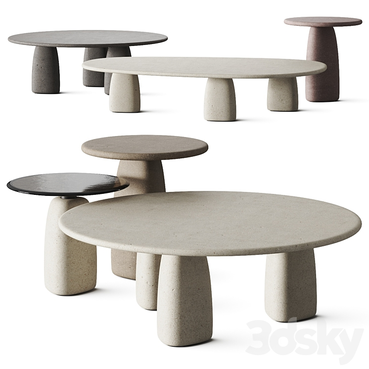 POLIFORM STRATA COFFEE TABLES 