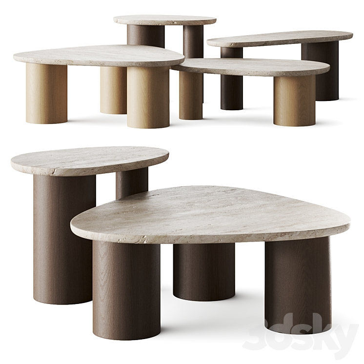 POTOCCO JADE COFFEE TABLES 