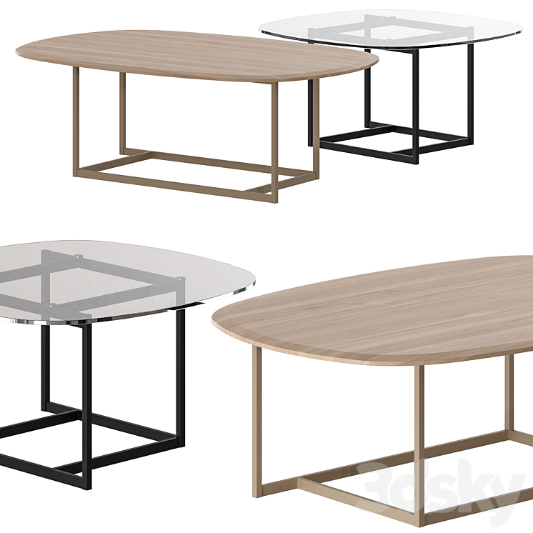 ROLF BENZ 932 COFFEE TABLES 