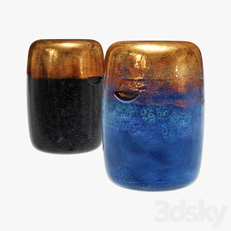 ROUGE DECOR PILL STOOL 