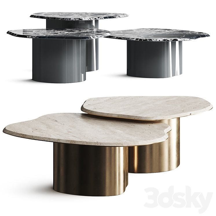 SECOLO FRAGMENT COFFEE TABLES 