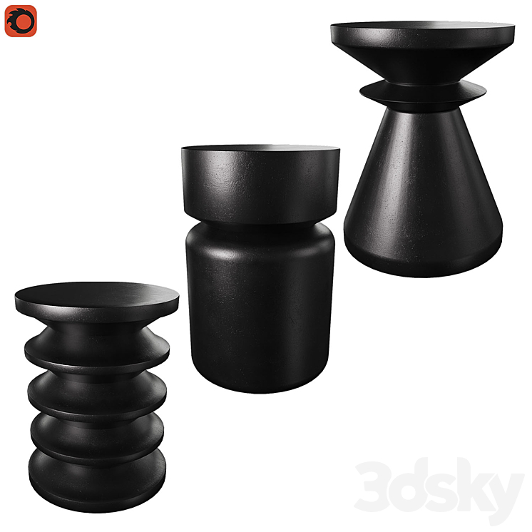 SET OF COFFEE TABLES THILDE ALBAN SUJUA 