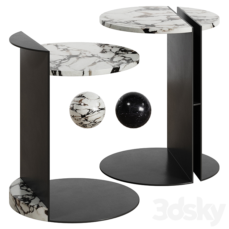 SIDE TABLES FABIO TEIXEIRA HALF LINEA 