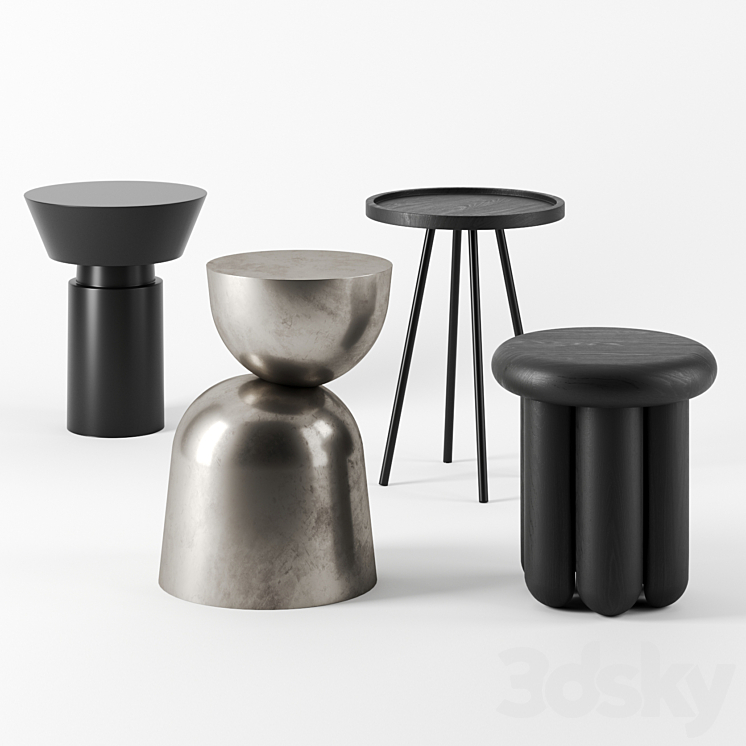 SIDE TABLES SET HOUSE DOCTOR 