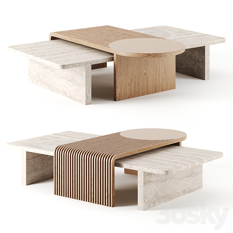 STICK STONE TABLE DOOQ 