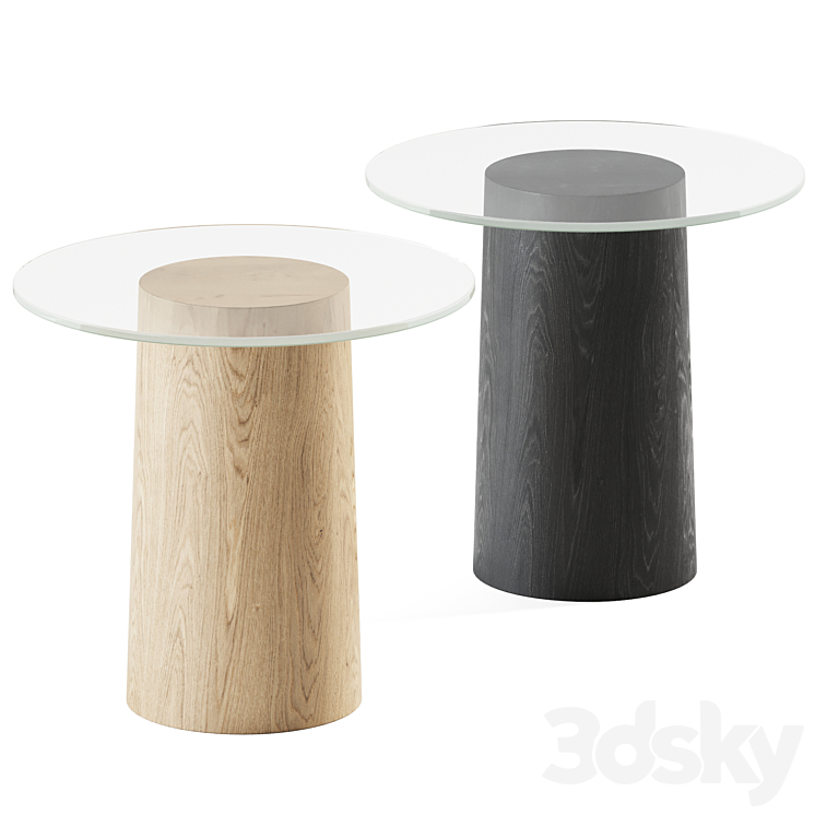 STUB SIDE TABLE OAK FRITZ HANSEN COFFEE TABLE 