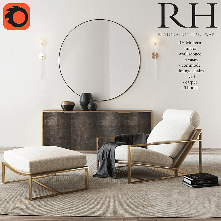 RESTORATION HARDWARE MODERN 