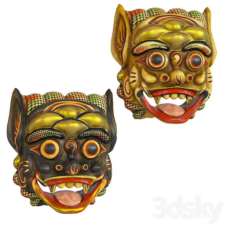 BALINESE BARONG MASK 
