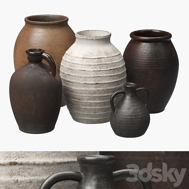 CERAMIC VASES 