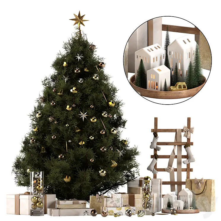 CHRISTMAS DECORATION SET 02 