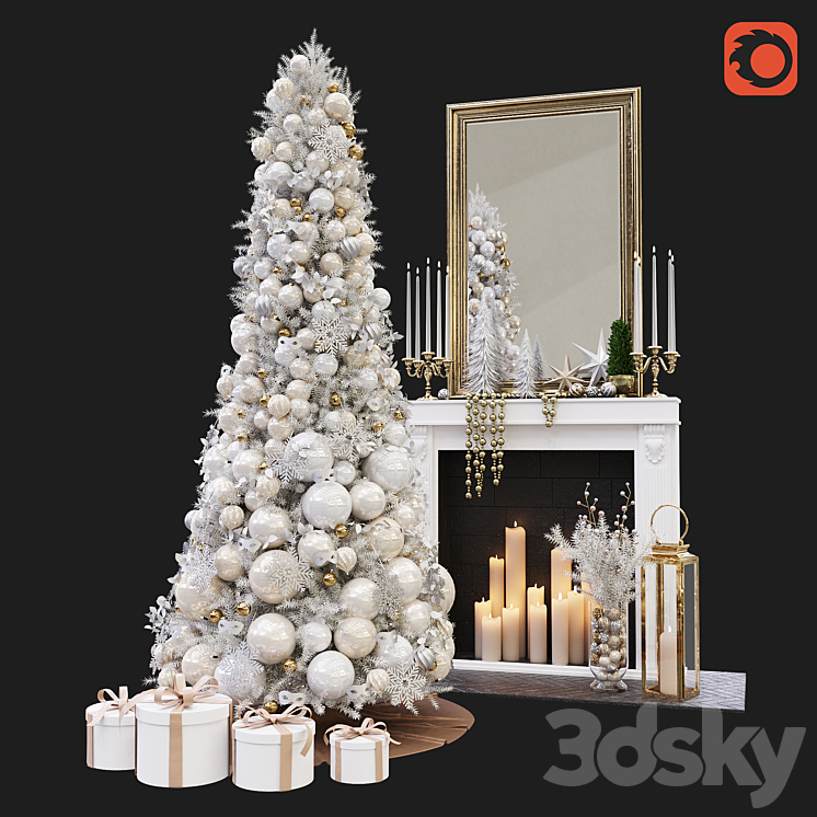 CHRISTMAS DECORATIVE SET SK 2 CORONA 