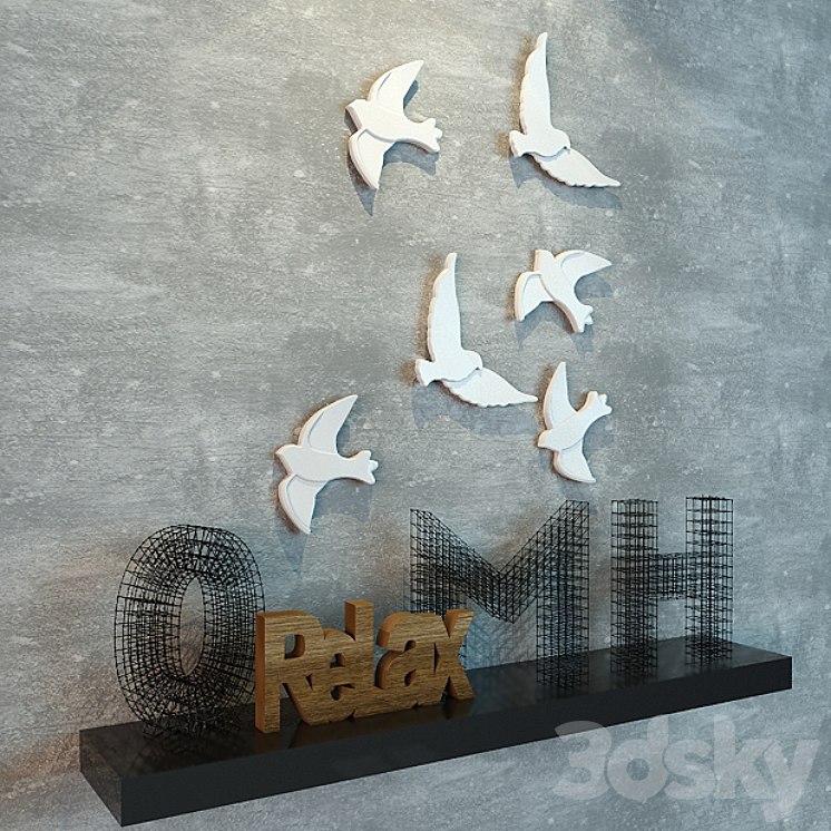 DECORATIVE SET BO CONCEPT 