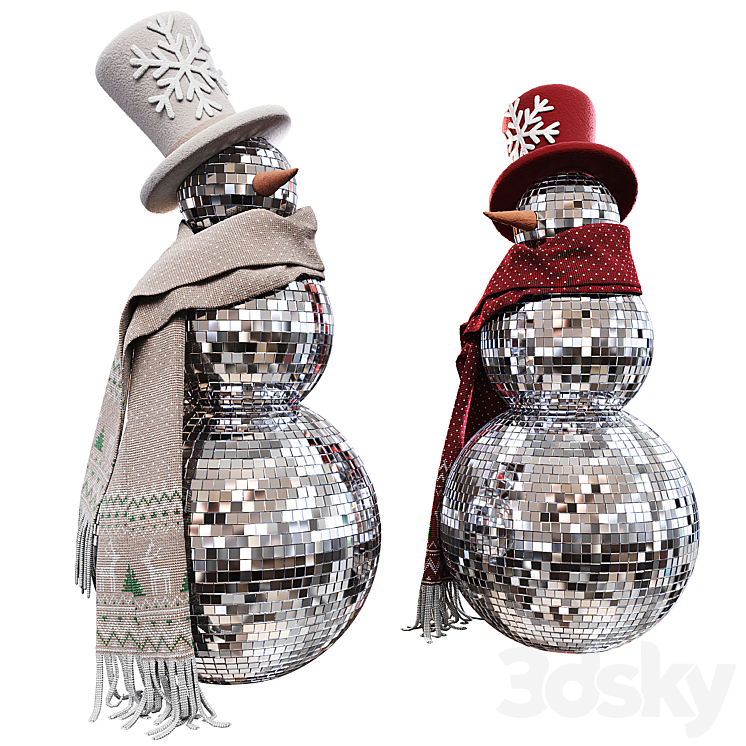DISCO SNOWMAN 
