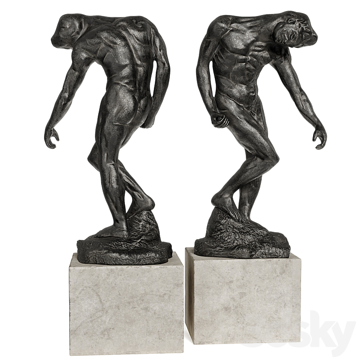 GRANDE OMBRE AUGUSTE RODIN SCULPTURE 