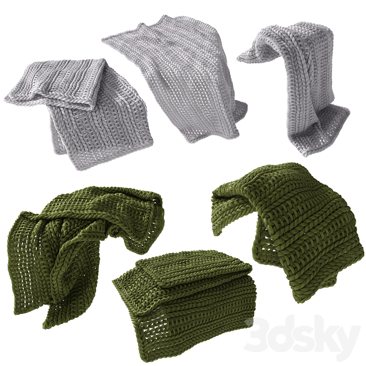 HOME REPUBLIC CHUNKY KNIT THROW 02 