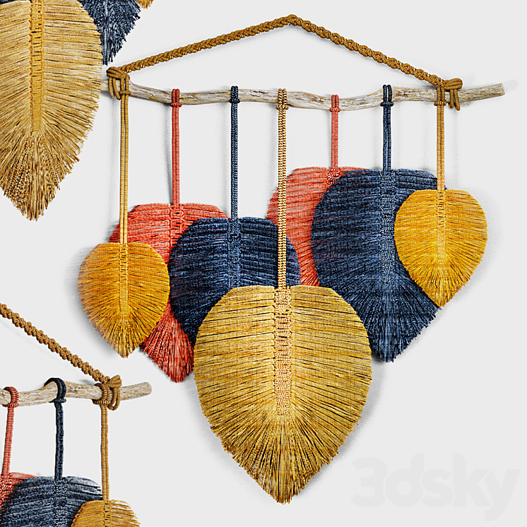 MACRAME LEAVES 