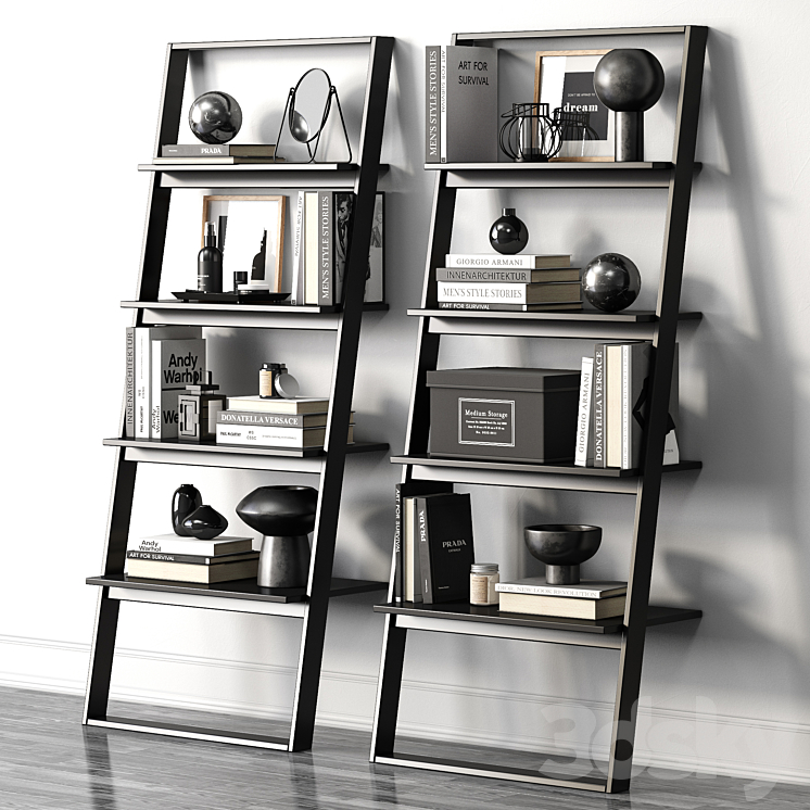 RACK BORDEAUX BLACK BOCONCEPT 