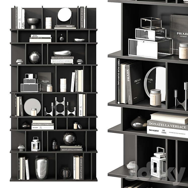 RACK COMO BLACK BOCONCEPT 