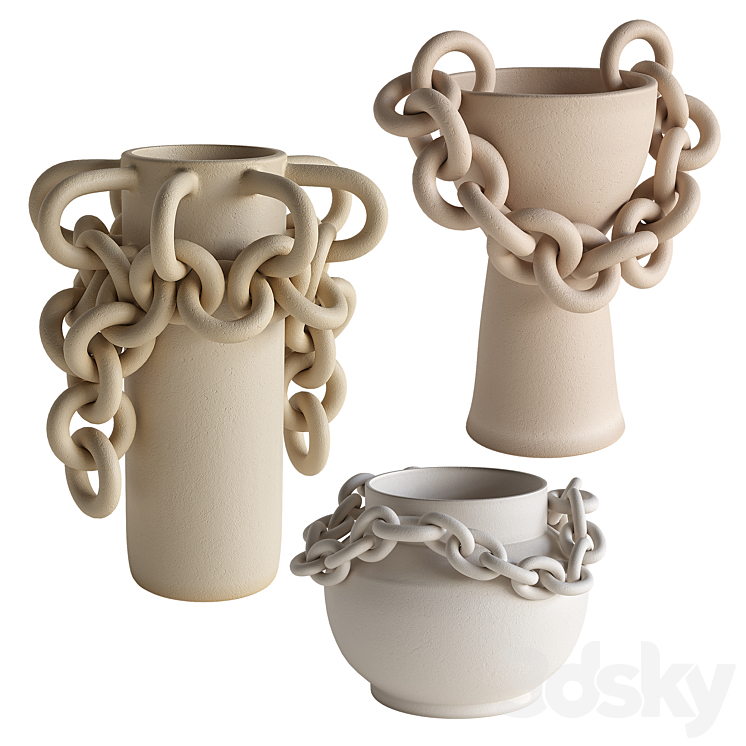SET OF VASES GBS V01 