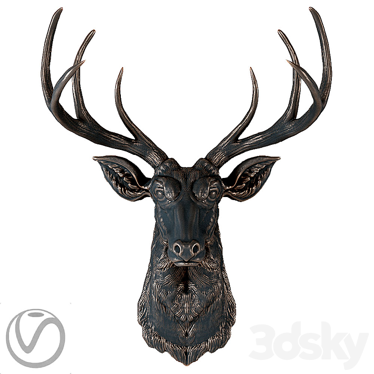 HEAD OF A DEER 