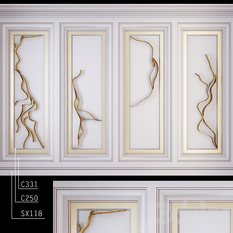 DECORATIVE WALL PN61 