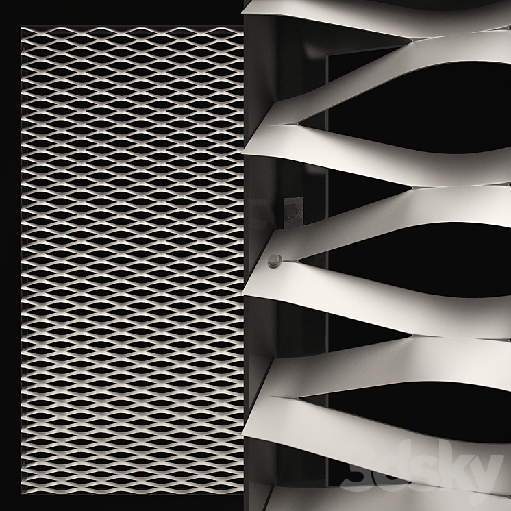 EXPANDED METAL MESH 175X70 MM 