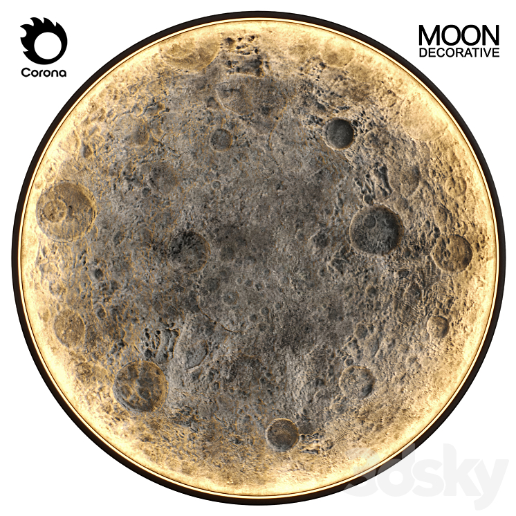 MOON DECORATIVE 