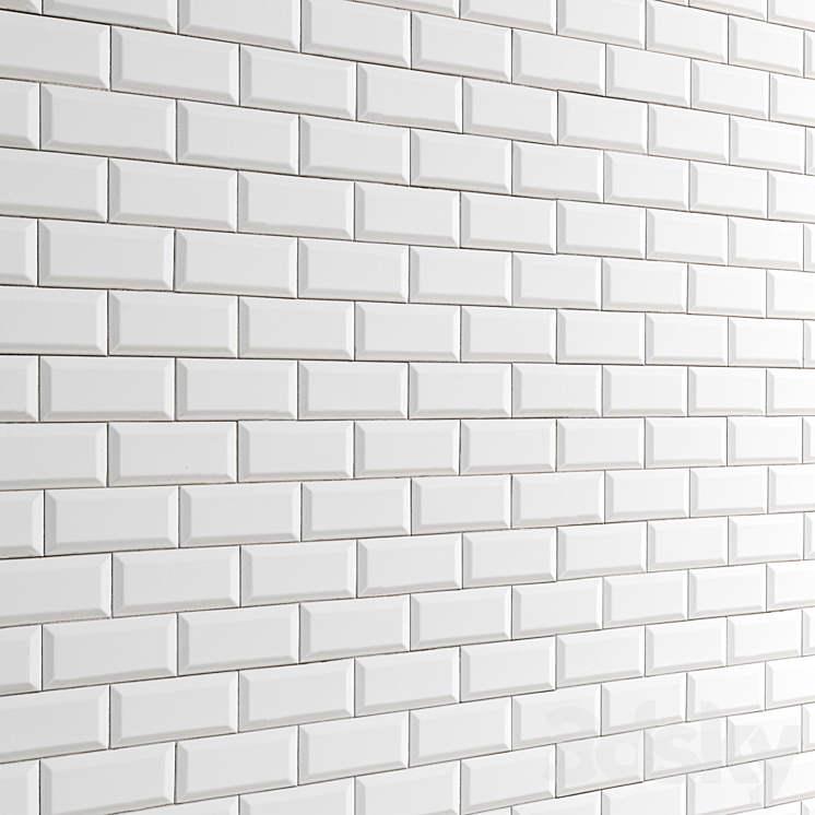 TILETILE WHITE PANEL BACKSPLASH DECORATIVE FOR KITCHEN 
